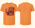 Breathe Easy Tiki Respiratory Therapist Shirt | Funny RT T-Shirt | Ringspun Cotton